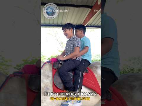 🌟Adharshila School, Abohar🌟Top Achievers Bonanza – In-House Picnic Fun 