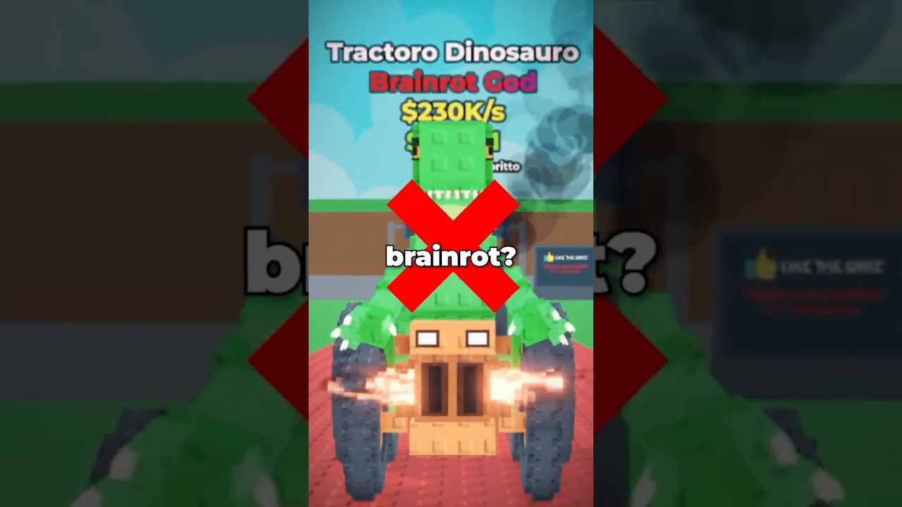 The UGLIEST Brainrot in Steal a Brainrot...