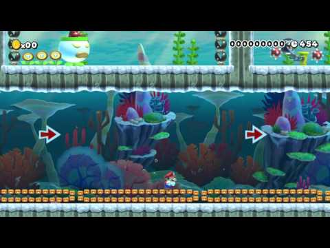 ☆ Let's explore the Aquarium! by たっきん - SUPER MARIO MAKER - GAMECENTER CX Special (Set 1) 1AG
