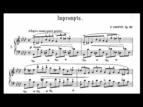 即興曲 第1番 変イ長調 作品29