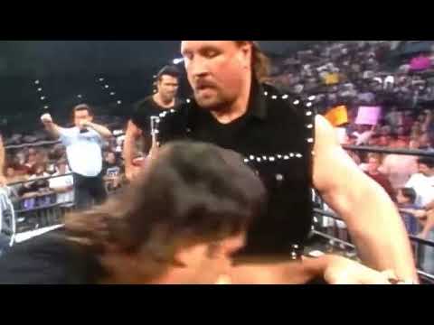 DDP & The Giant Jumped Attacked by nWo, Kimberly Page forced to watch Onslaught - WCW Monday Nitro