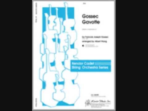 Gossec Gavotte by Albert Wang