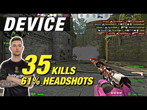 Device ancient game (35 Frags & 61% HS ) CSGO Device Full POV