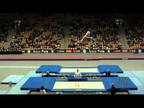 JURBERT Marine (FRA) - 2015 Trampoline Worlds - Qualification TR Routine 2
