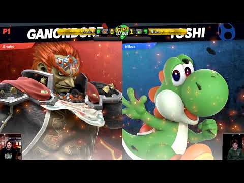 The Cheese League R8 - SSBU - Snake (Ganondorf) vs Nikes (Yoshi)