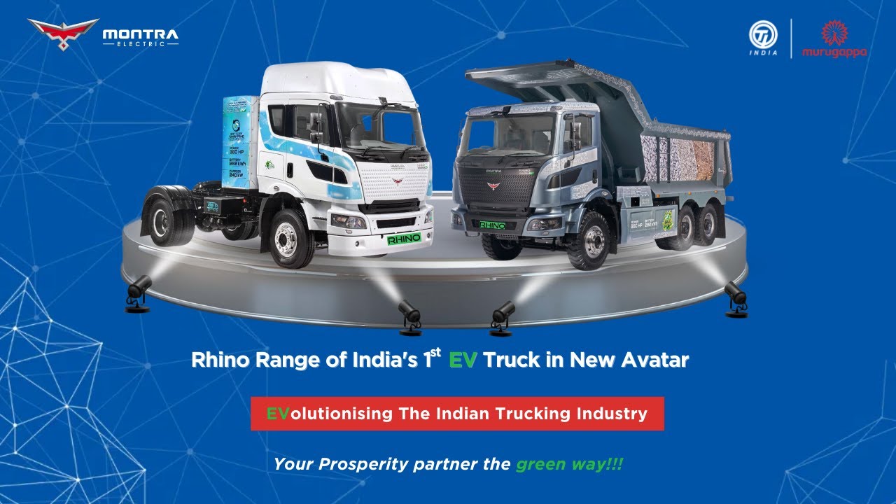 Rhino Range of India's 1st Pure EV Trucks Now in a New Avatar | Heavy Commercial Electric Trucks