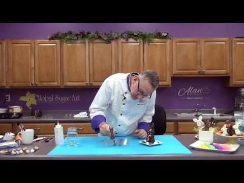 Chocolate Candy Making, Part 3 3D Molding & Painting