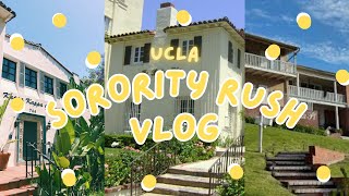 UCLA Sorority Rush Vlog | The Full Experience