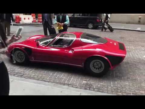 Alfa Romeo 33 Stradale (and Maserati Tipo 151) in New York City