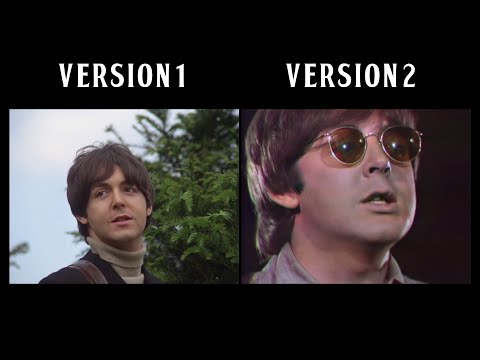 The Beatles - Paperback Writer (Comparation)