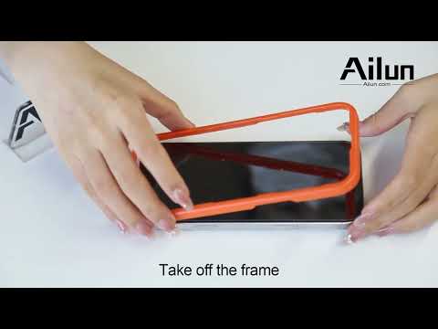 Ailun 3 Pack Screen Protector for iPhone 16 Pro Max [6.9 inch] + 3 Pack Camera Lens Protector with Installation Frame,Sensor Protection,Dynamic Island Compatible,Case Friendly Tempered Glass Film - Watch Product Video