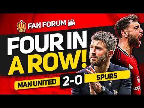 CARRICK UNSTOPPABLE! Man United 2-0 Spurs | LIVE Fan's Forum