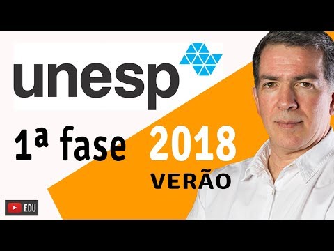 UNESP 2018 - Primeira Fase - VERÃO - Física Professor Pinguim