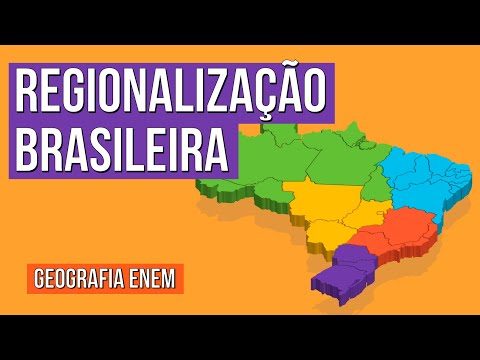 REGIONALIZAÇÃO BRASILEIRA: macrorregiões e Quatro Brasis | Geografia para o Enem | Raphael Carrieri