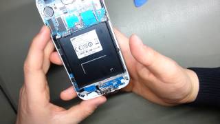 preview picture of video 'Samsung Galaxy S4 i9505 i9500 Ausbau Disassembly & Assembly  Repair'