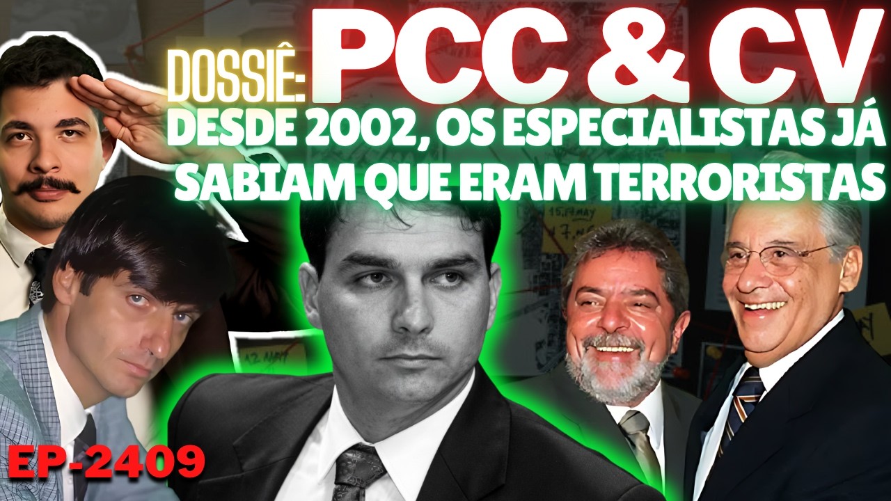 Dossiê: PCC & CV - Desde 2002 Já ERAM Vistas Como TERROR + Jair e FLÁVIO Aprontando no Anos 2000
