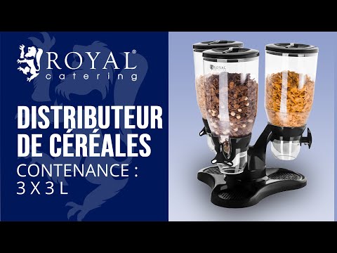 Vidéo - Occasion Distributeur de céréales - 3 x 3 l