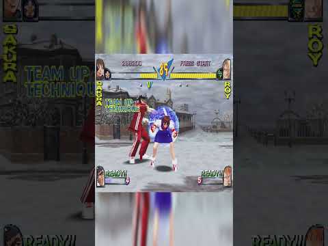 Rival Schools United By Fate - Team Up Technique: Sakura and Hayato