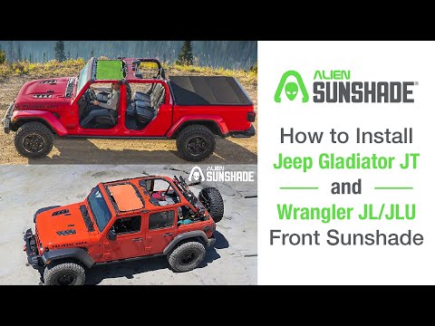 Alien Jeep Sunshade