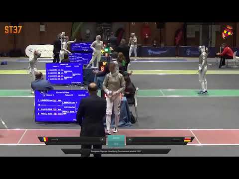 European Olympic Qualifiers 2021 SWS - L8 - Pascu ROU v Limbach GER