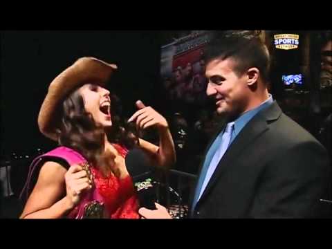 Briley Pierce Interviews FCW Divas Champion, Audrey Marie - FCW TV 10 02 2011