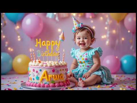 🎉 Happy Birthday Arwa 🎂 | Beautiful Birthday Song | Special Happy Birthday Song for Arwa