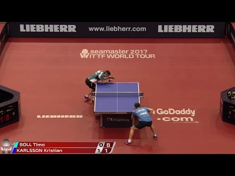 2017 German Open (MS-R32) BOLL Timo Vs KARLSSON Kristian [Full match/720p]