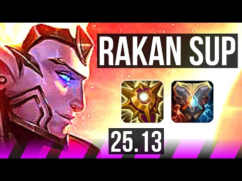 RAKAN & Samira vs VEIGAR & Lucian (SUP) | 0/3/23 | KR Master | 25.13