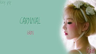 Gain - Carnival/The Last Day [Han|Rom|Eng Lyrics]