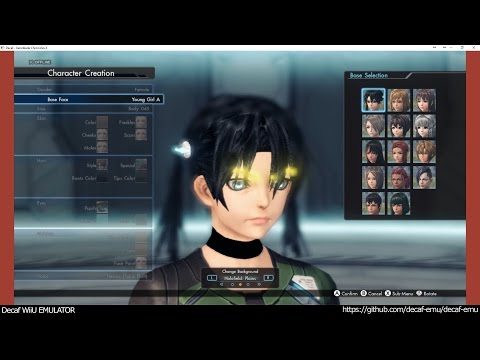 Decaf Wii U Emulator - Xenoblade Chronicles X ingame update (19 Aug 2016/84949c1)