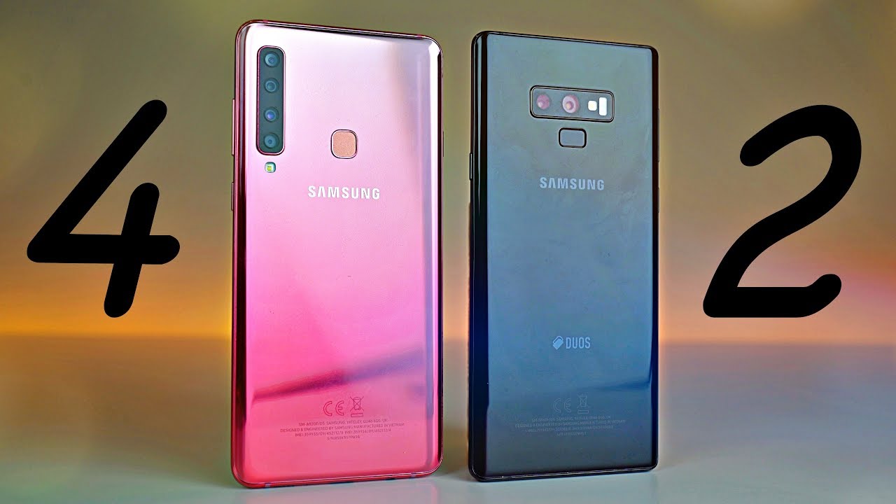 Samsung Galaxy A9 Quad Camera vs Note 9! 4 Better Than 2?! - Review!