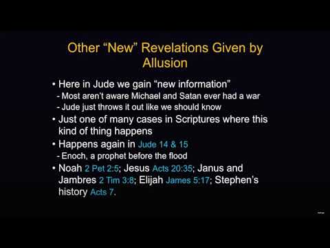 Chuck Missler Jude Session 5  (Verses 9 & 10)
