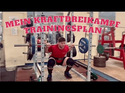 Mein Kraftdreikampf Trainingsplan