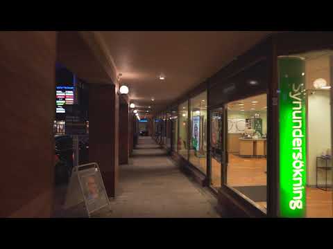 Sweden, Uppsala, night walk