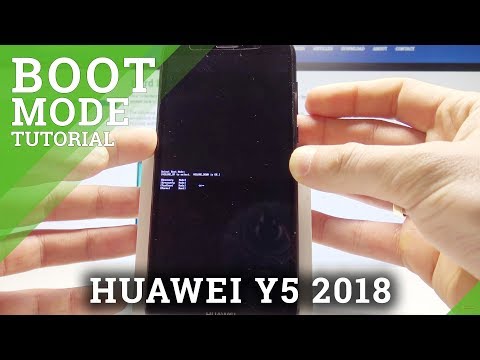 How to Open the Boot on HUAWEI Y5 2018 - Choose Modes / Exit Boot Mode