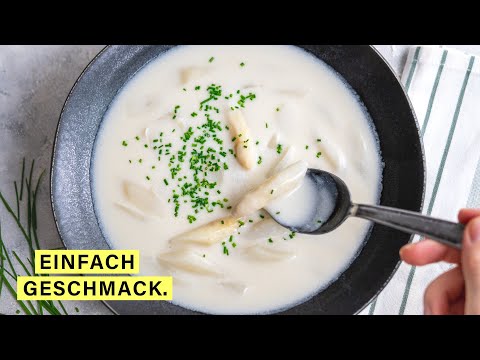 Wie du die beste Spargelcremesuppe selber machen kannst!