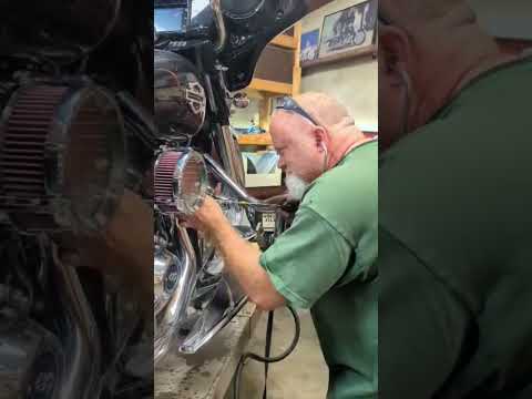 A Bad noise coming  from front exhaust push rods. May need adjustment.