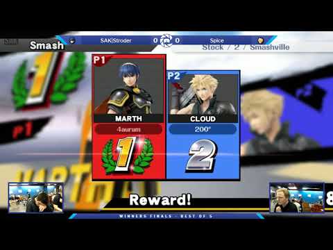 The Smash Lab 122 - Winners Finals - SAK|Stroder (Marth) vs Spice (Cloud)