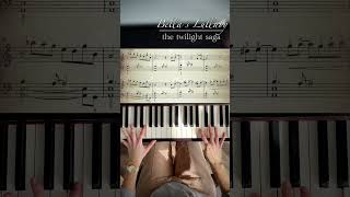 Bella’s Lullaby (Twilight Saga OST) Piano ✨ #twilight #piano #pianomusic