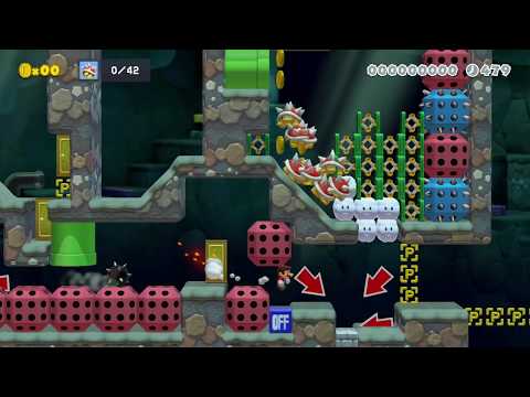 You Control the Spike Ball by Tillmonk - Super Mario Maker 2 - No Commentary 1ca
