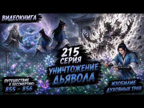 Путешествие к бессмертию 215 серия | Главы 855 - 856. Уничтожение Дьявола