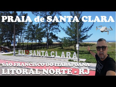 🚁[EXPLORANDO] Praia de SANTA CLARA | São Francisco do Itabapoana, RJ - Drone DJI @vibelivre_oficial