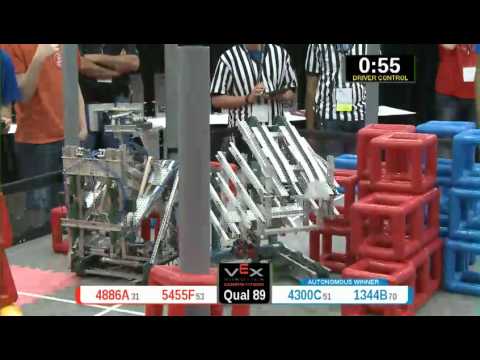 2015 VRC Math Q89 - 4886A 5455F vs 4300C 1344B - 63 to 44 - VEX Worlds 2015 - Math Division