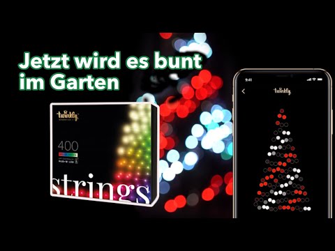 twinkly Lichternetz 400 LEDs bunt mit WLAN und Appsteuerung (TWS400STP-BEU)  günstig