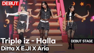 Download lagu [DEBUT] Triple iz - Halla Stage | SECRETNUMBER Dita·X:in Aria·Ichilin' E:JI UNIT | MEDIA SHOWCASE mp3