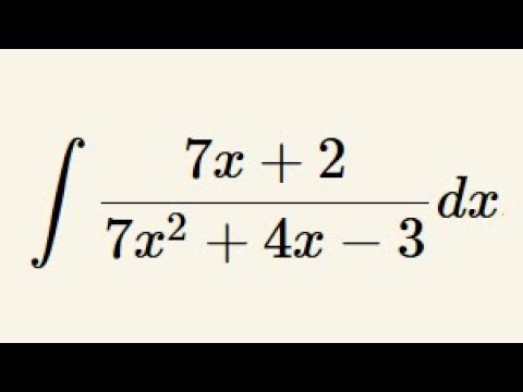 Całka nieoznaczona - metoda podstawiania - przykład