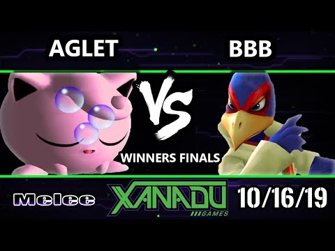S@X 324 SSBM - Aglet (Jigglypuff) Vs. BBB (Falco) Smash Melee Winners Finals