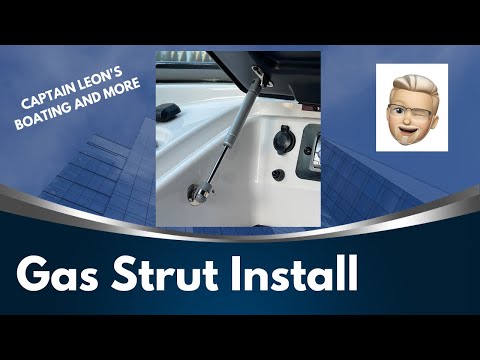 Gas Strut Install - Great Boating Accessory