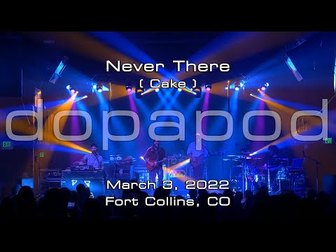 Dopapod | Never There | (Cake) | 2022-03-03 | Aggie Theatre | Fort Collins, CO | [4K]