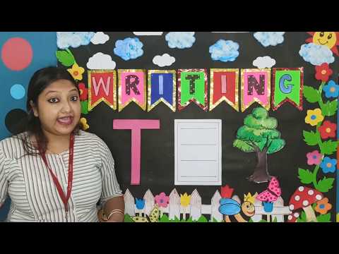 Let Us Learn to Write the Alphabets - Letter 'T' !!!